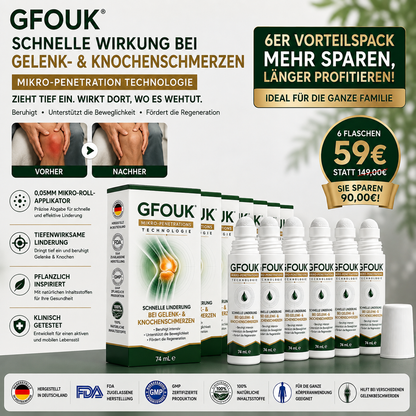 GFOUK® 0,05 mm-es mikrotűs görgő ízület- és csontápoláshoz – 15. termékkép