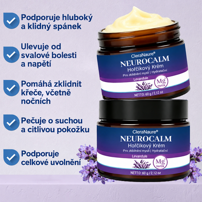 🛡️ CleraNaure® uklidňující krém s hořčíkem pro nervy