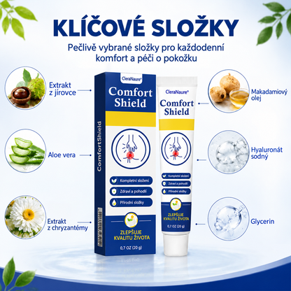 CleraNaure® ComfortShield – zklidňující krém pro citlivou oblast