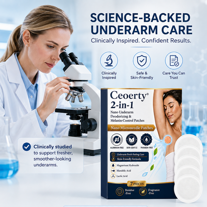Ceoerty® 2-in-1 ワキ用ケアパッチ