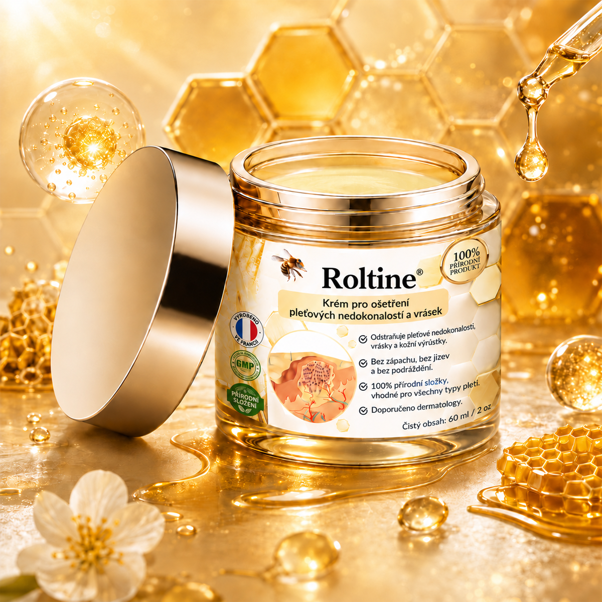 🐝 Roltine®: Pokročilá péče se včelím jedem proti bradavicím a kožním nedokonalostem 👨‍⚕️ Inspirováno dermatologickou vědou | Cílená péče v pohodlí domova