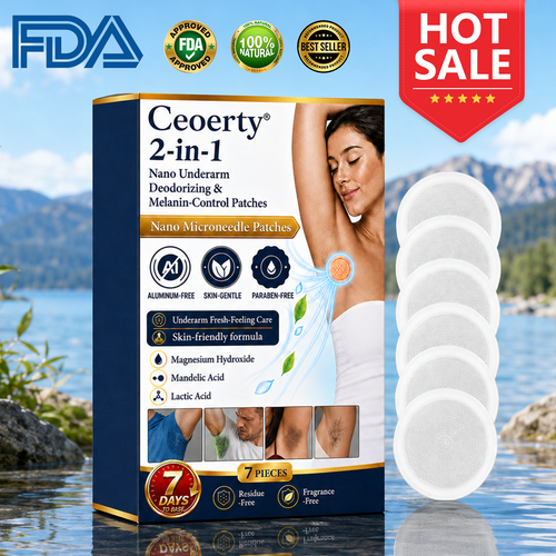 Ceoerty® 2-in-1 ワキ用ケアパッチ