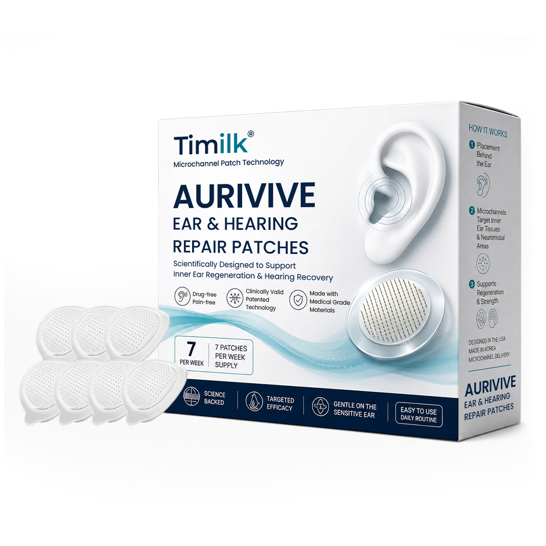 Timilk® AuriVive イヤーケアパッチ