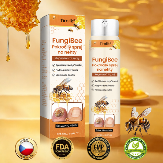 Timilk® FungiBee Advanced – Regenerační sprej pro oslabené nehty📦