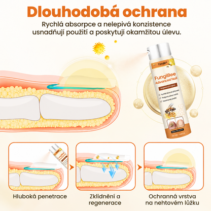 Timilk® FungiBee Advanced – Regenerační sprej pro oslabené nehty📦