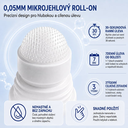 OFICIÁLNÍ OBCHOD | IFMAGIC® 0,05 mm Mikroneedle Rychle Působící Roll-On pro Úlevu Kloubů a Kostí🎃