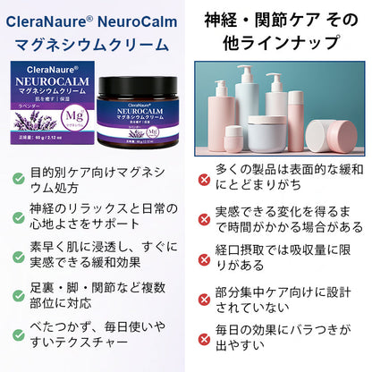 CleraNaure®（クレラネイチャー）ニューロカルム マグネシウムクリーム💎
