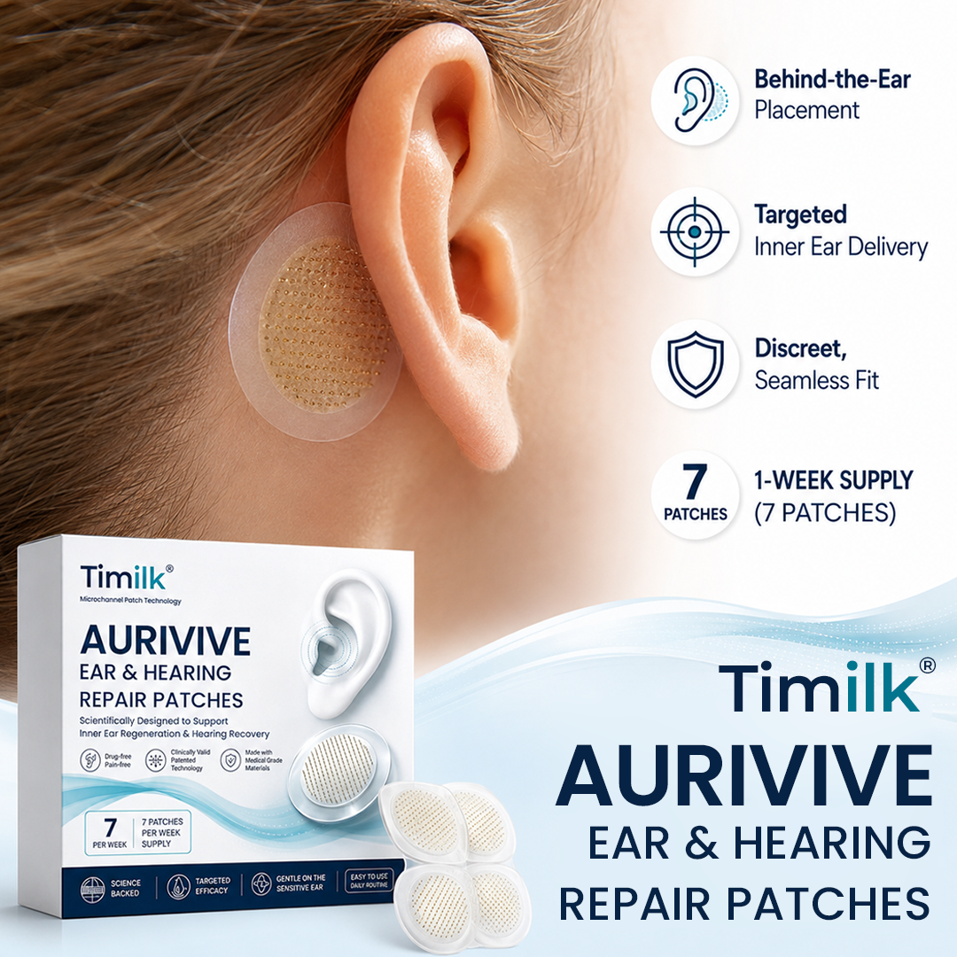 Timilk® AuriVive イヤーケアパッチ