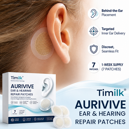 Timilk® AuriVive イヤーケアパッチ