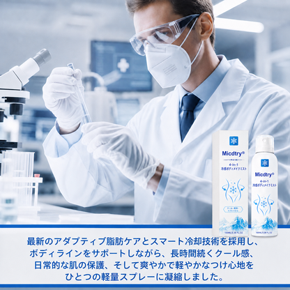✅Micdtry® ✨クライオコントゥア 4-in-1 ボディスカルプティングミスト🔥