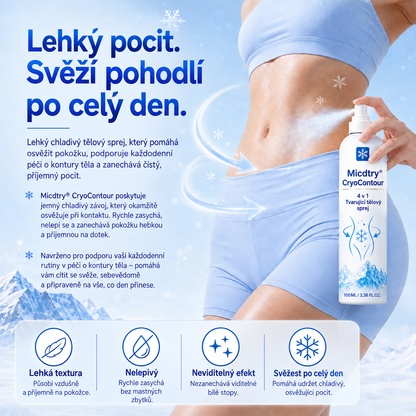 Mirevane CryoContour 4 v 1 – mlha pro tvarování postavy