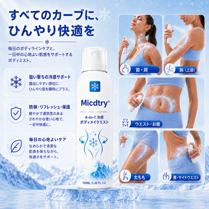 ✅Micdtry® ✨クライオコントゥア 4-in-1 ボディスカルプティングミスト🔥