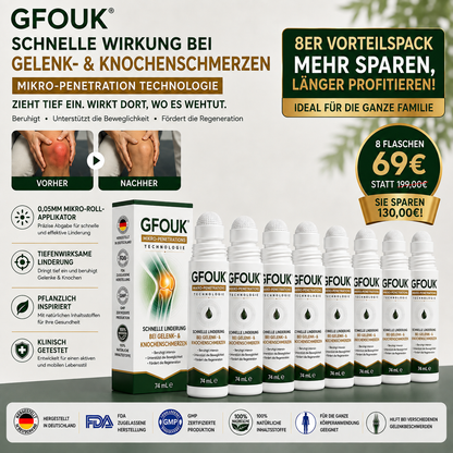 GFOUK® 0,05 mm-es mikrotűs görgő ízület- és csontápoláshoz – 17. termékkép