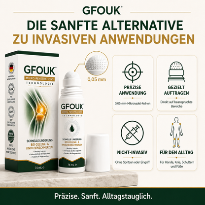 GFOUK® 0,05 mm-es mikrotűs görgő ízület- és csontápoláshoz – 12. termékkép