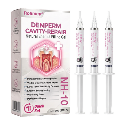🇨🇿 Rolimey® DenPerm – přírodní gel pro výplň zubního skloviny k opravě zubních kazů