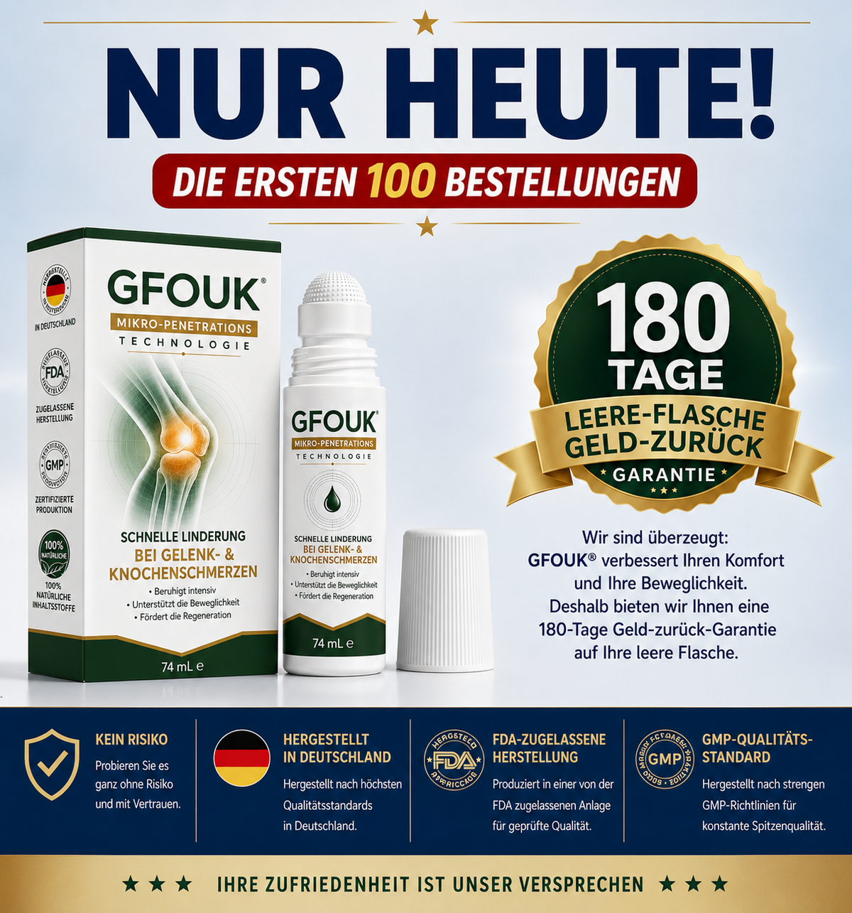 GFOUK® 0,05 mm-es mikrotűs görgő ízület- és csontápoláshoz – 2. termékkép