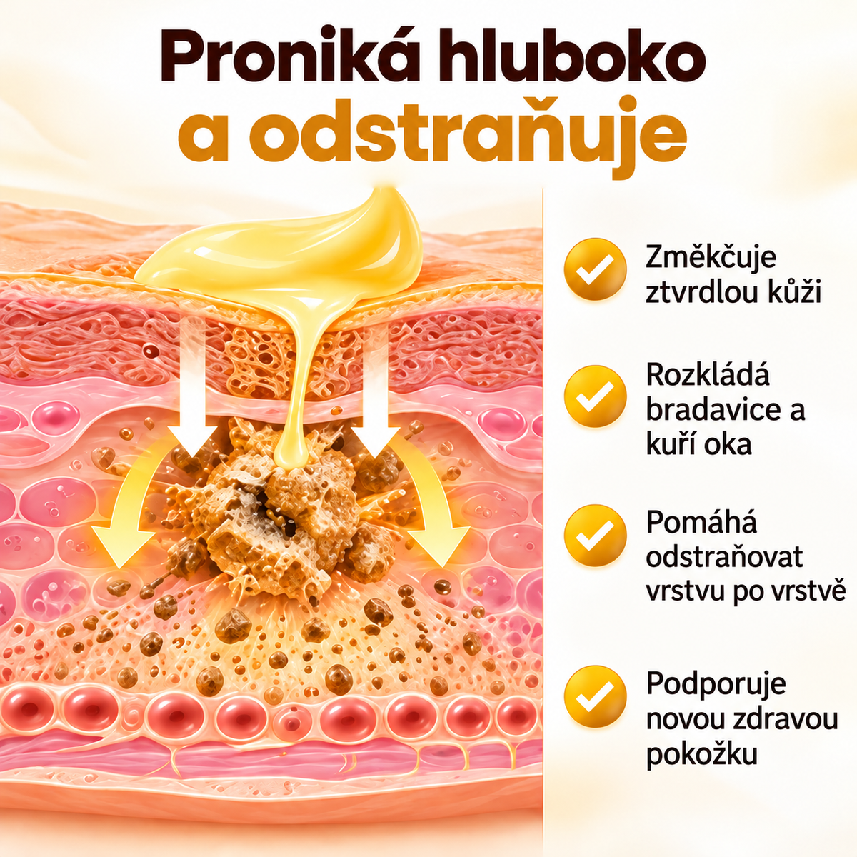 Roltine® BeeClear – regenerační krém na bradavice a kuří oka